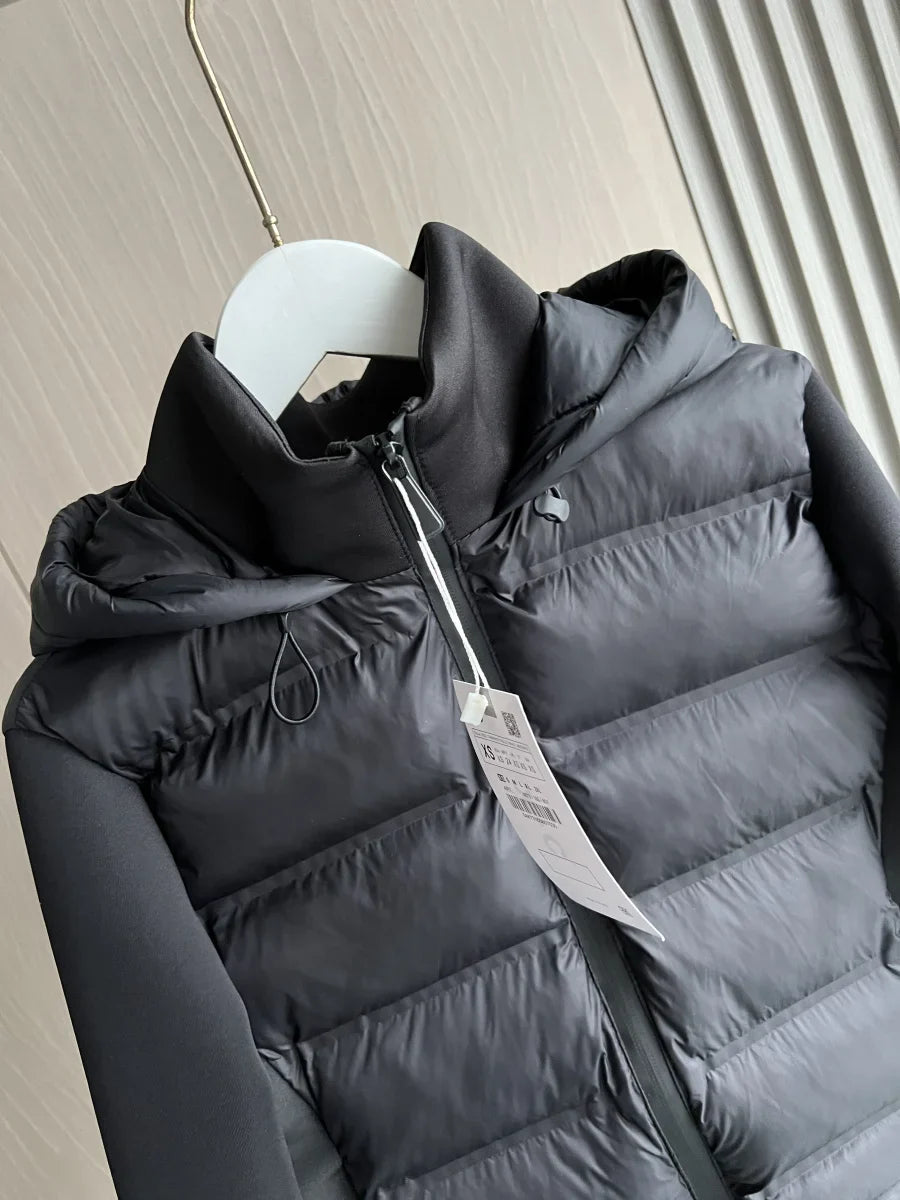 Women's Lightweight Warm Down Jacket with Long Sleeves