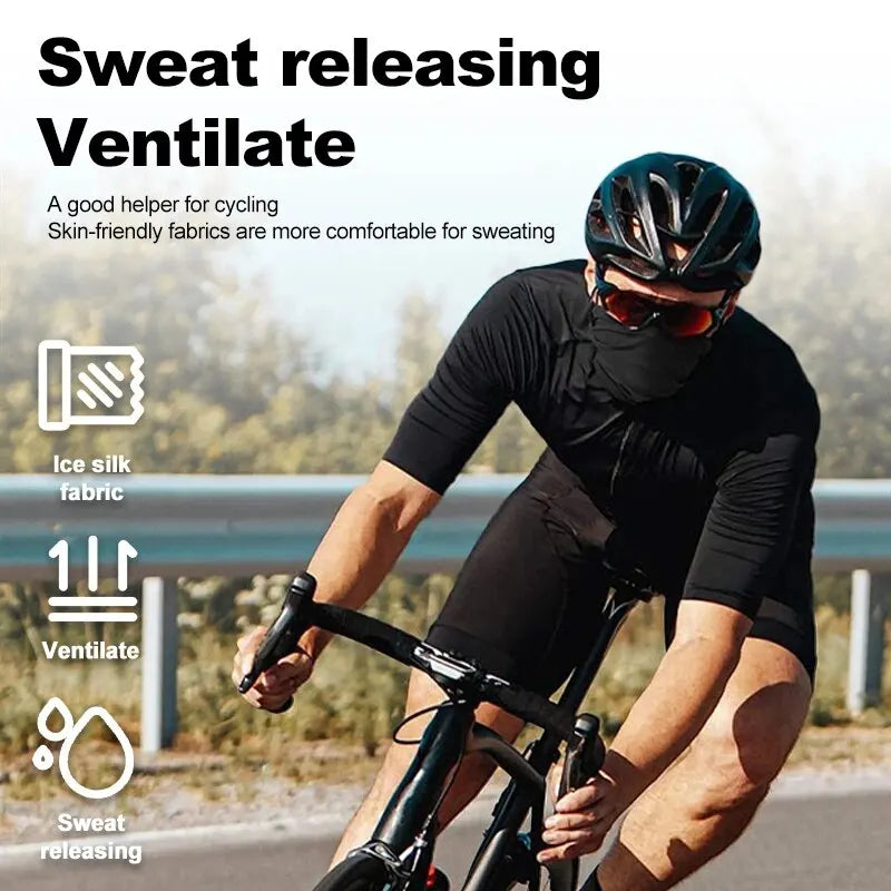 Cycling Mask with Breathable Fabric