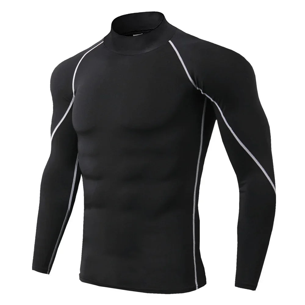 Men's Dry-fit Long-Sleeve Compression T-Shirt