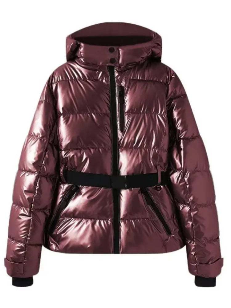 Women's Winter Hooded Padded Sport Parkas - marthinni