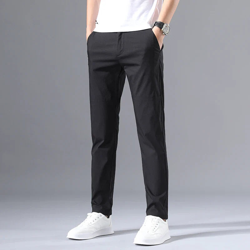 Men's Casual Pants Slim Fit Classic Stretch
