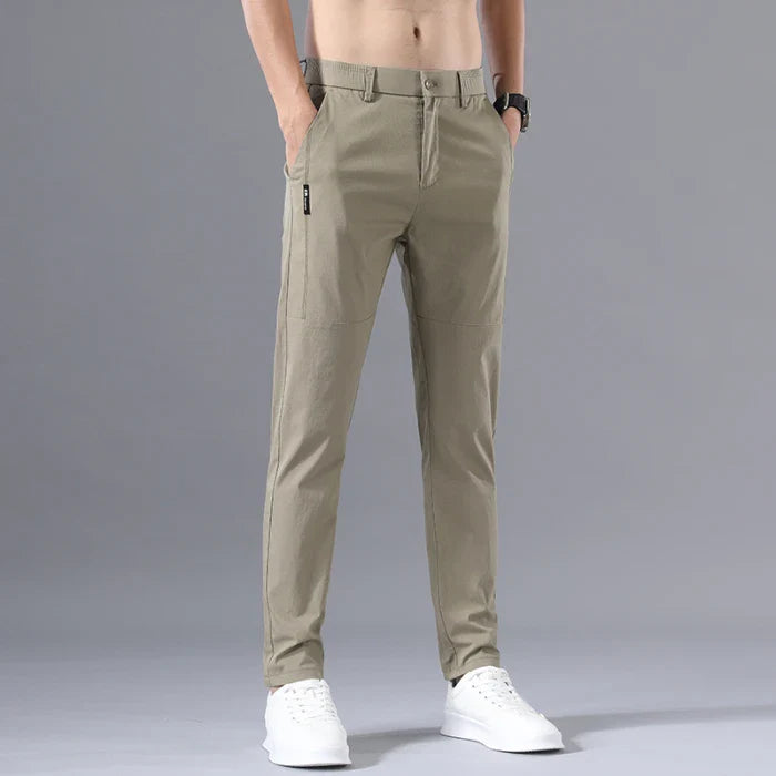 Men's Casual Pants Slim Fit Classic Stretch