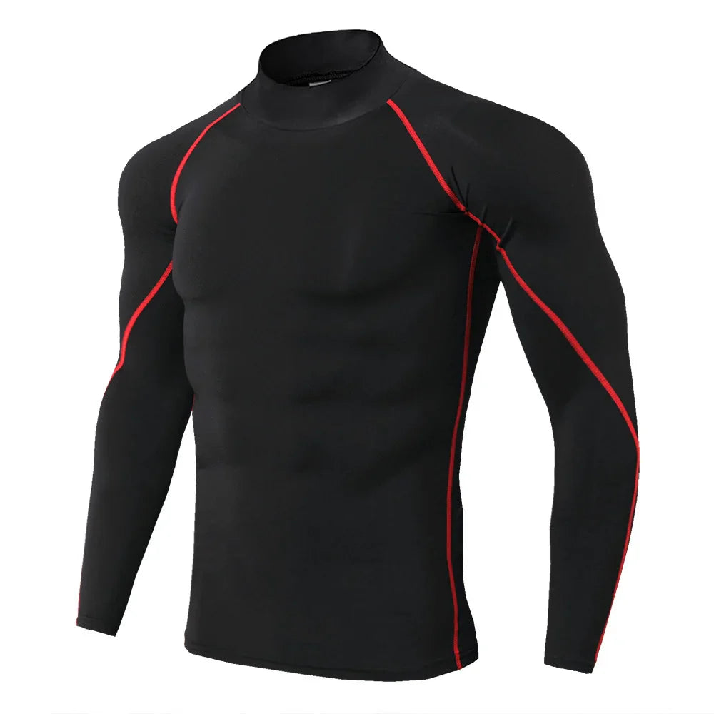 Men's Dry-fit Long-Sleeve Compression T-Shirt