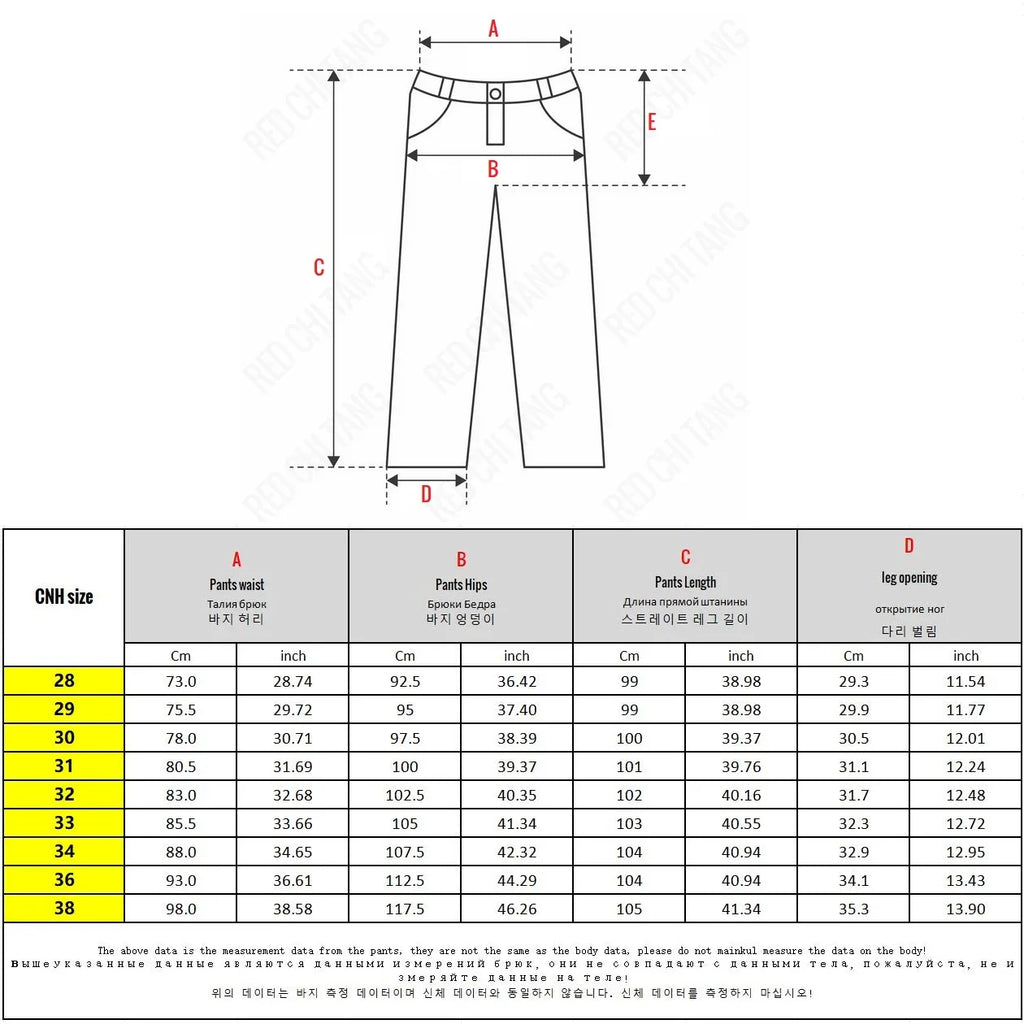 Men's Casual Pants Slim Fit Classic Stretch