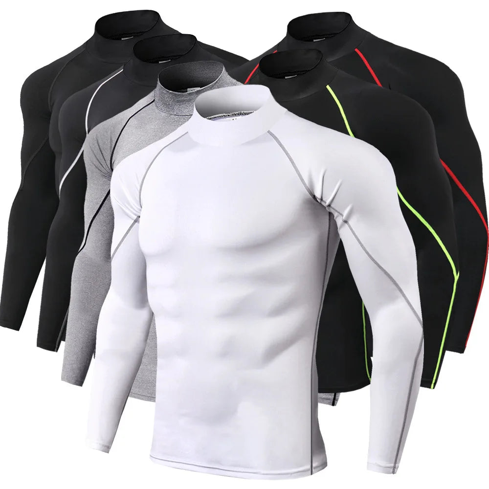 Men's Dry-fit Long-Sleeve Compression T-Shirt